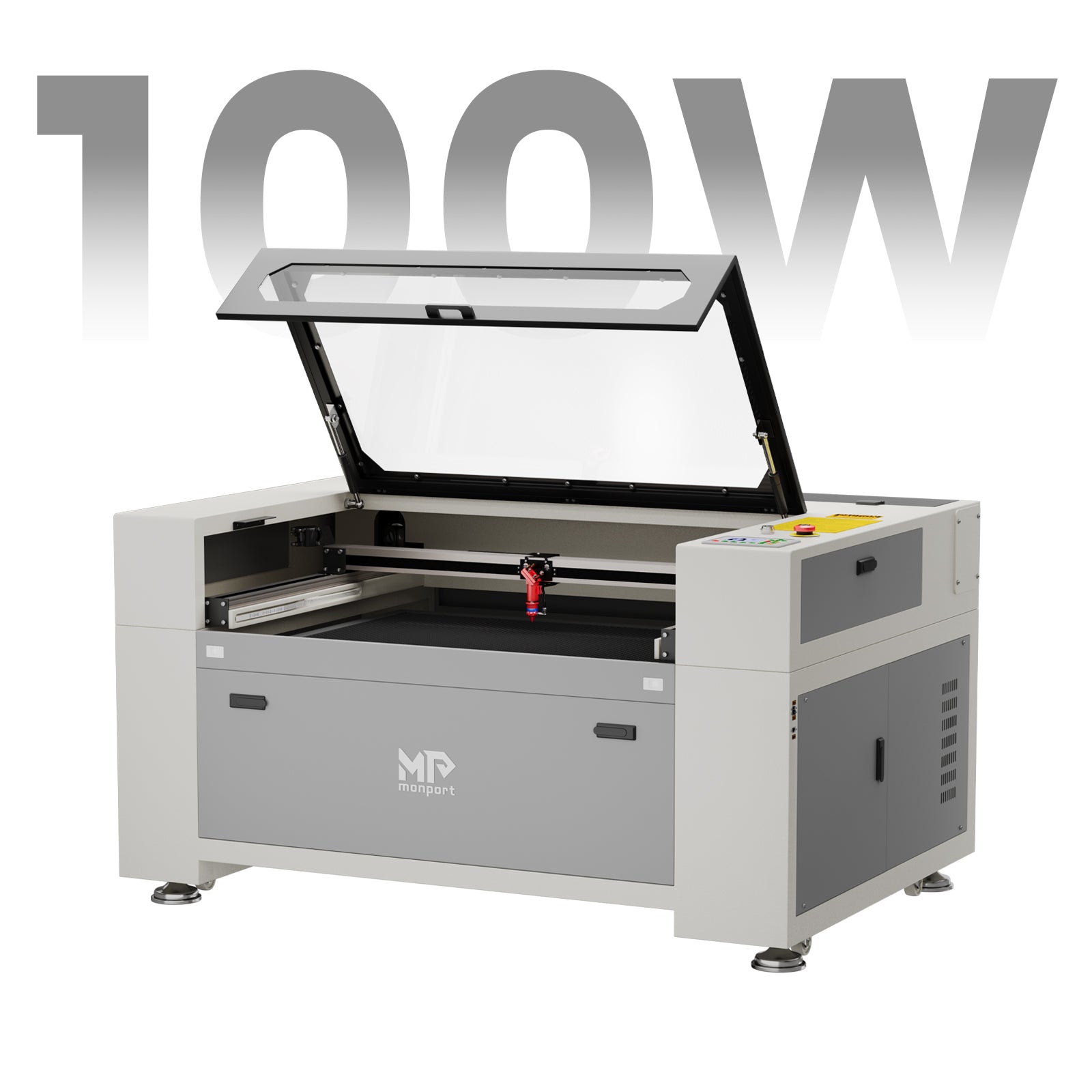 Monport 100W CO2 Laser Engraver & Cutter (40" x 24") with FDA Approved
