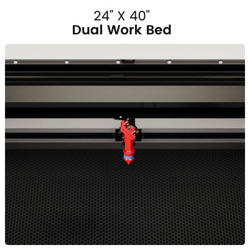 Monport 100W Built-in Chiller CO2 Laser Engraver & Cutter (40" x 24")
