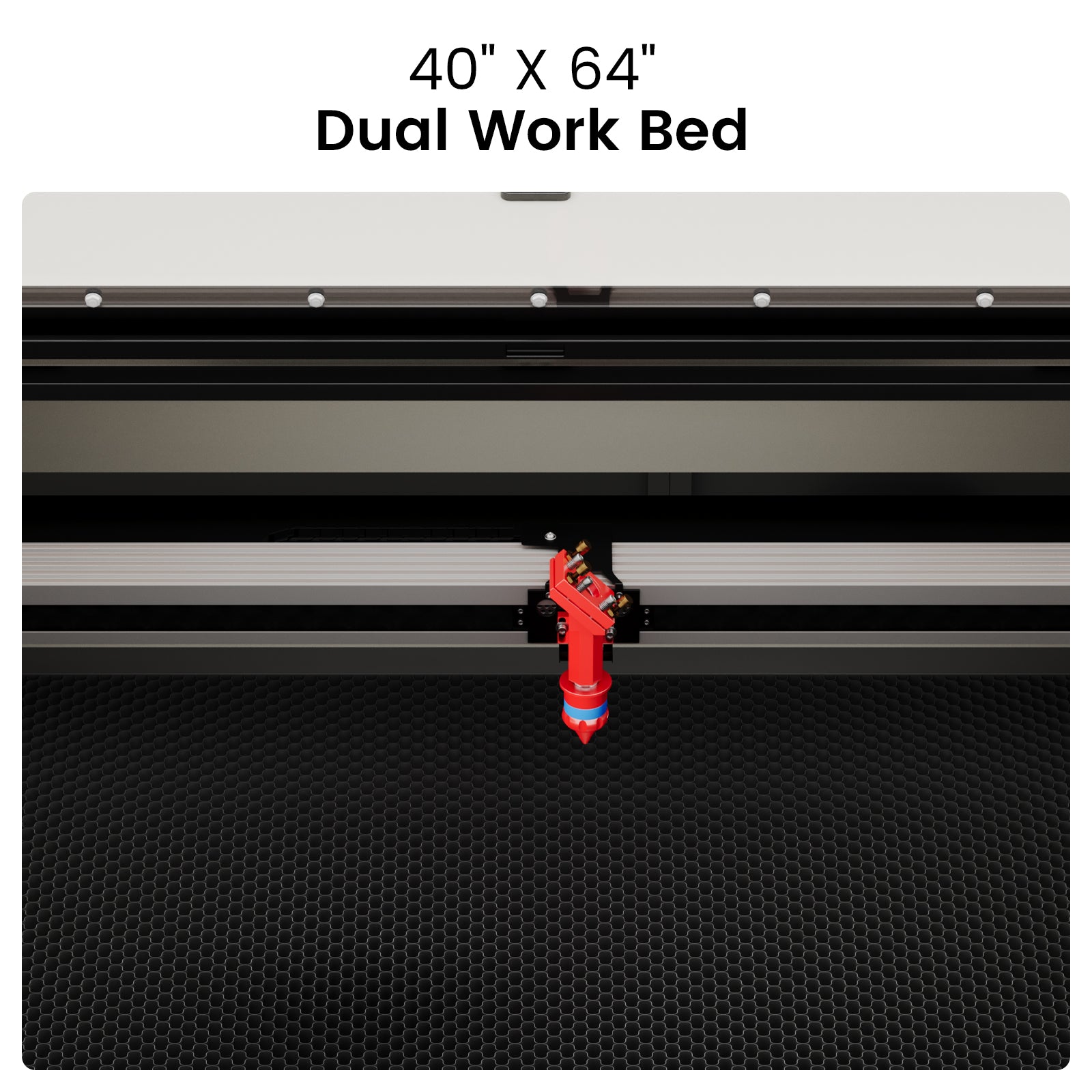 Monport 150W CO2 Laser Engraver & Cutter (64" x 40") with FDA Approved