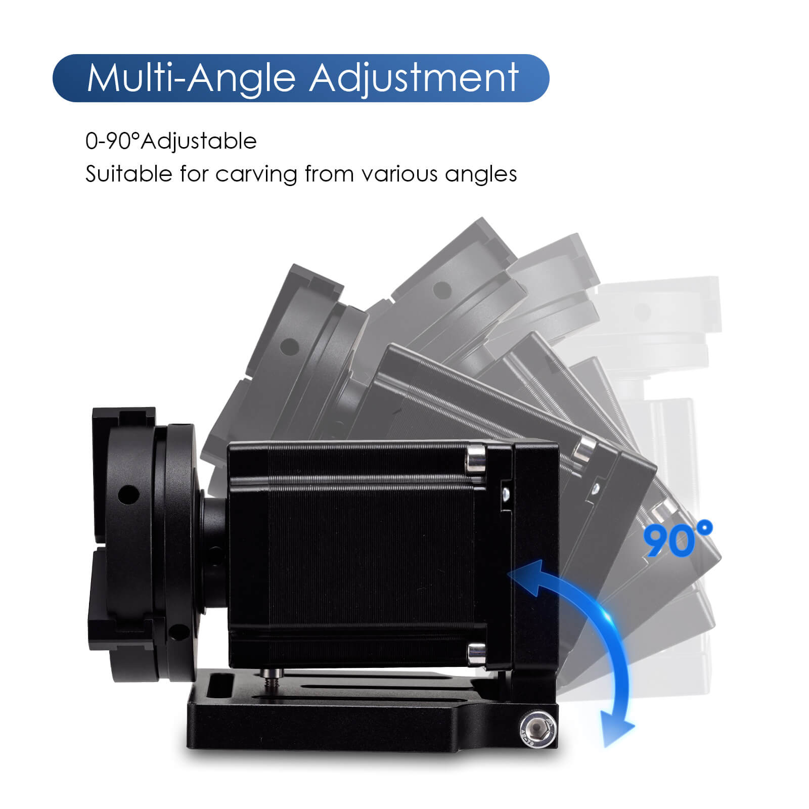 Monport Rotary Axis Chuck Attachment for Laser Engraving Machine(for fiber machines only)