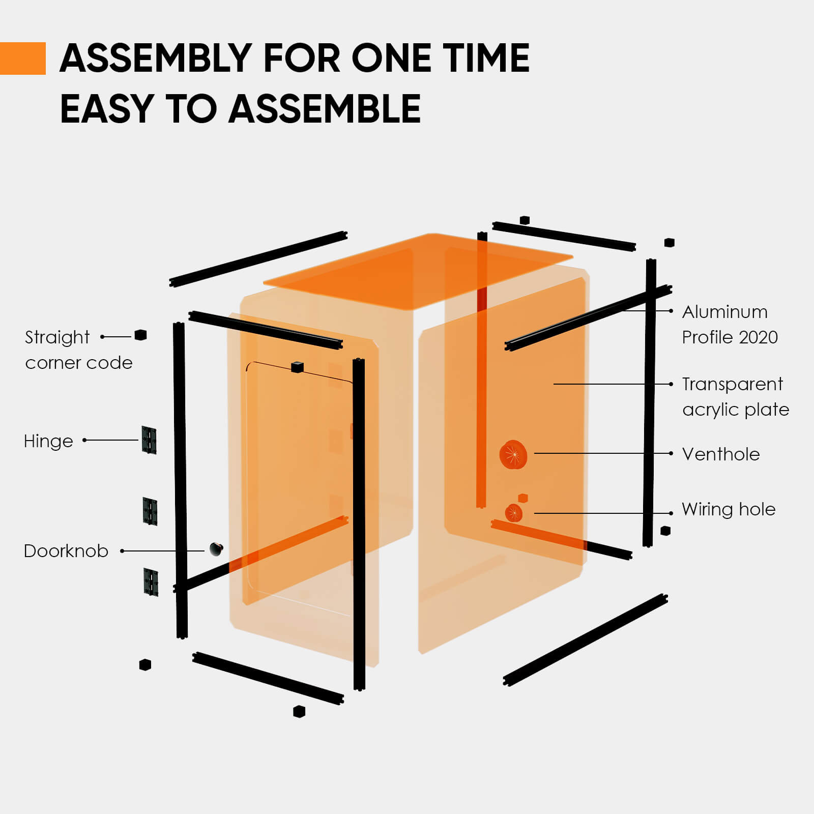 Monport Laser Engraver Enclosure for Integrated Fiber Laser