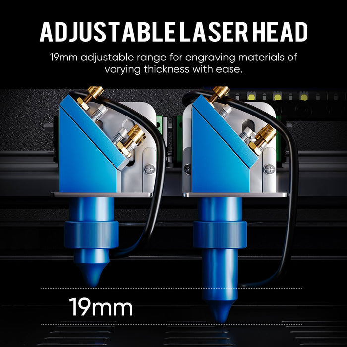 Special Offer | Monport 40W Pro Lightburn-Supported (12" X 8") CO2 Laser Engraver & Cutter with Air Assist