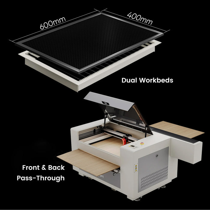 Monport 80W CO2 Laser Engraver & Cutter (24