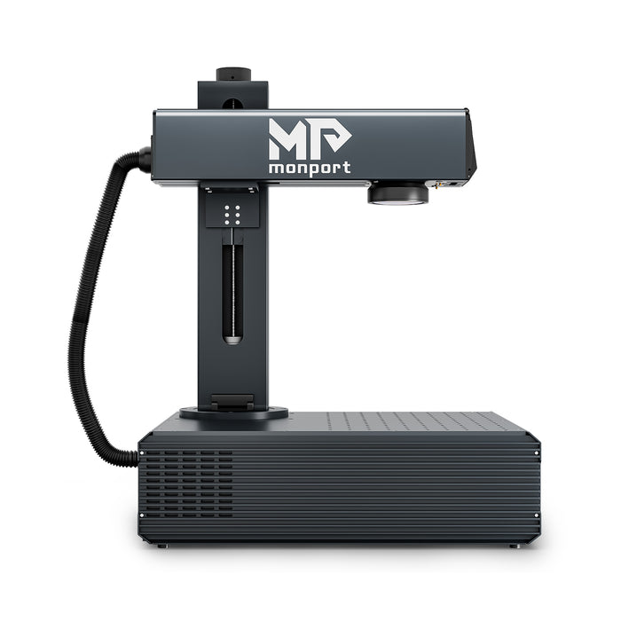 Monport GA 100W Upgraded Integrated MOPA Fiber Laser Engraver & Marking Machine with Auto Focus