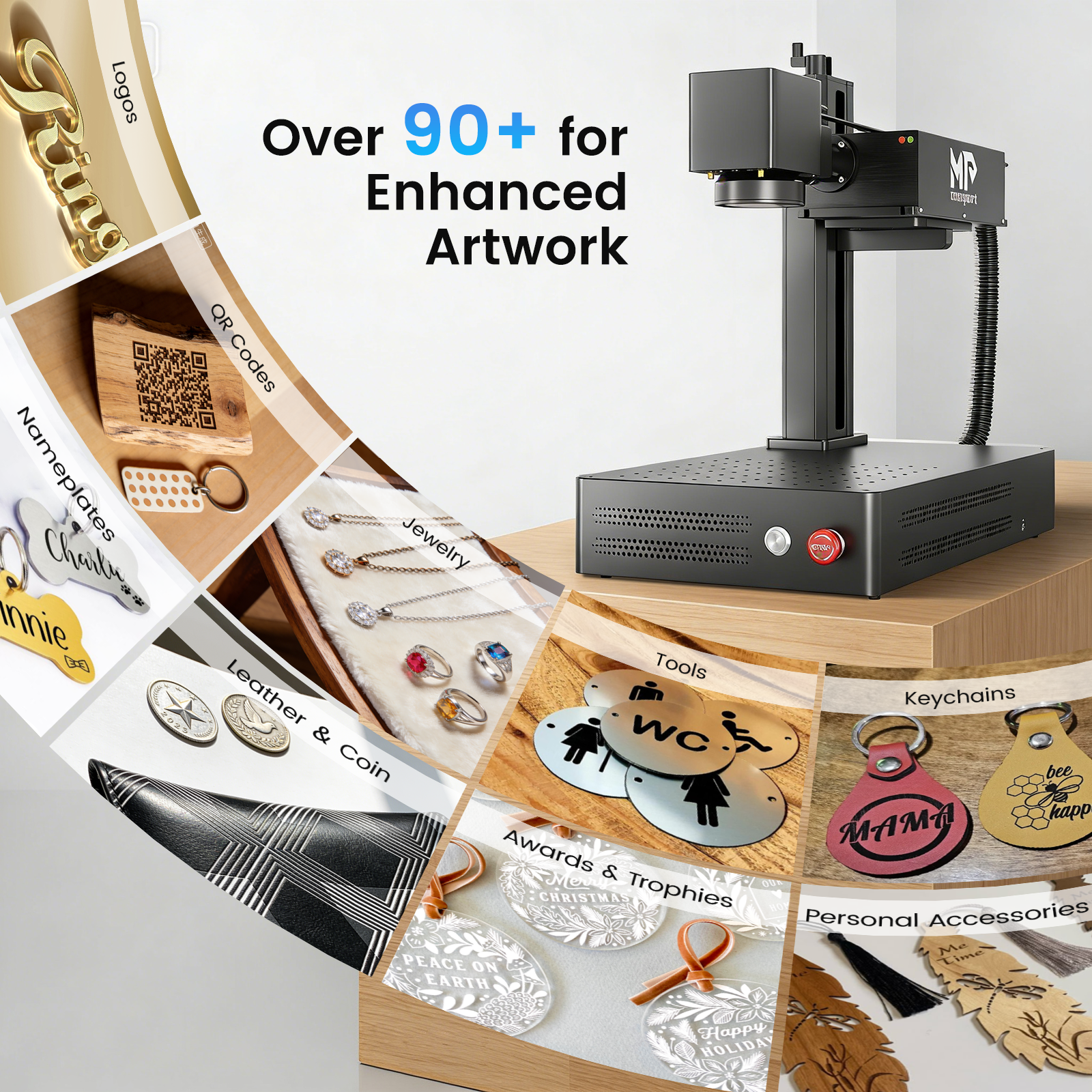 Monport GM 10W  UV Laser Engraver & Marking Machine