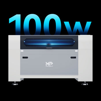 Monport Effi10S Upgraded 100W CO2 Laser Engraver & Cutter with Autofocus and Built-in Water Chiller