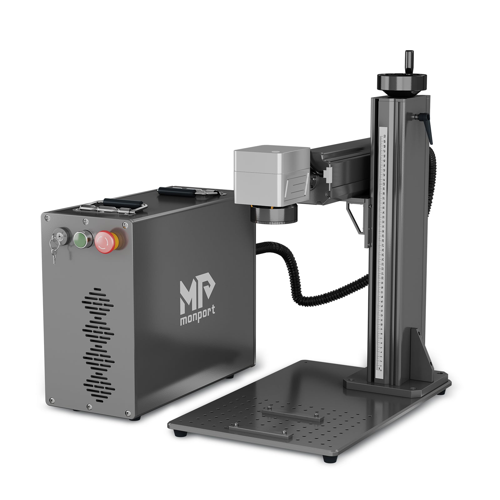 Monport GPro 60W Split MOPA Fiber Laser Engraver & Marking Machine With Manual Focus