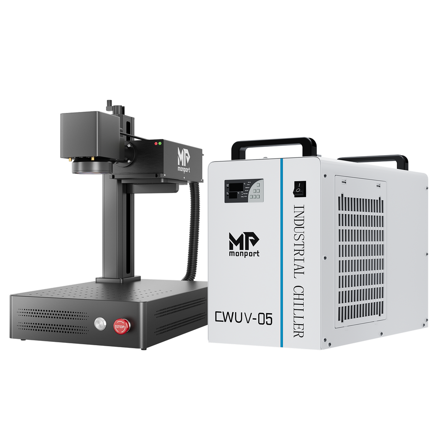 Monport UV laser engraver wiith free water chiller