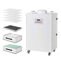 Monport 350W Laser Fume Extractor with 5-Layer Filter for Laser Engraver Cutting Machine for CO2 Laser Engraver