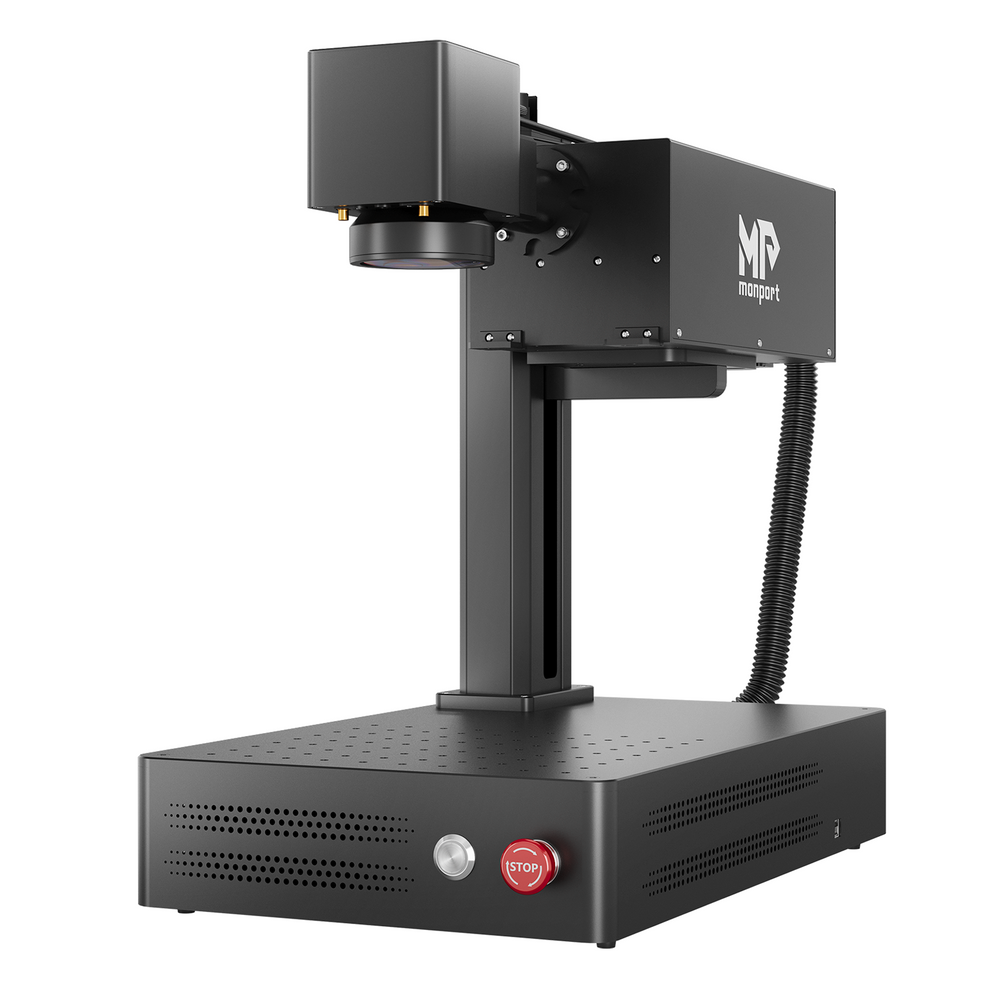 Monport 6W/10W UV Galvo Laser Engraver & Marking Machine for 2D Inner Engraving in Glass