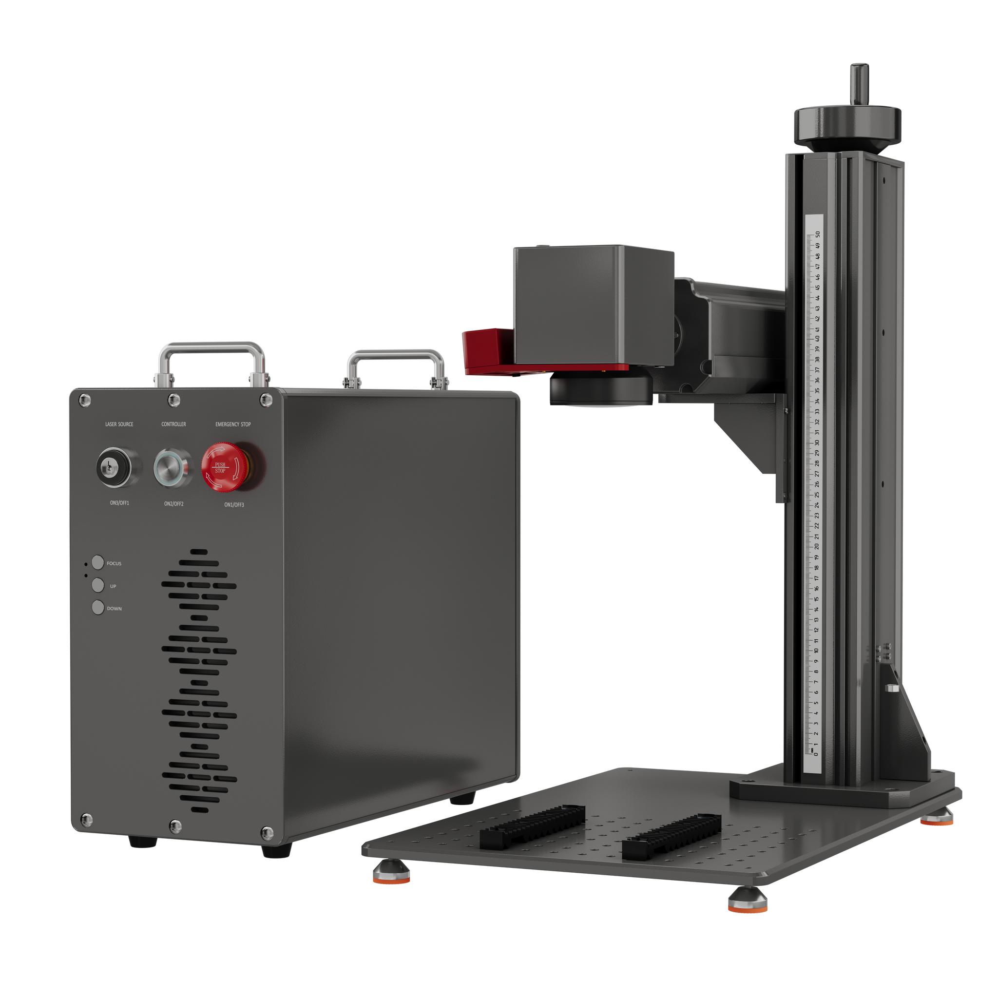Monport GT 60W Split MOPA Fiber Laser Engraver & Color Marking Machine With AutoFocus