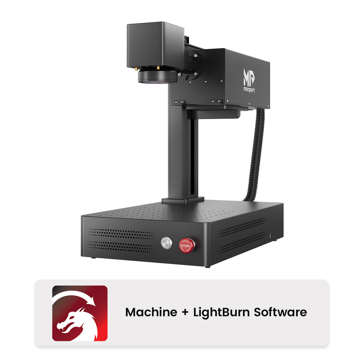 Monport 6W/10W UV Pro Galvo Laser Engraver & Marking Machine for 3D Inner Engraving in Glass