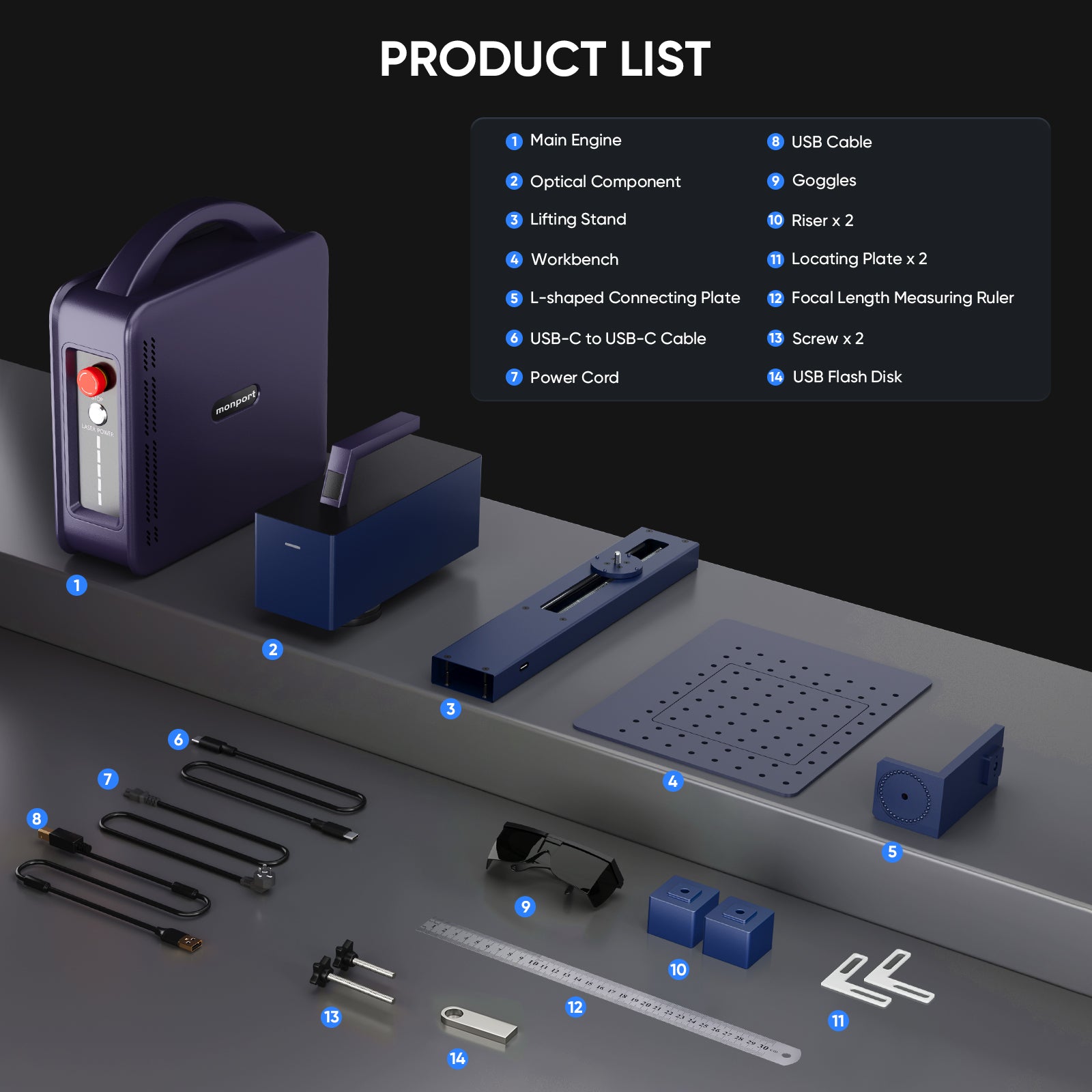 20w fiber laser product list