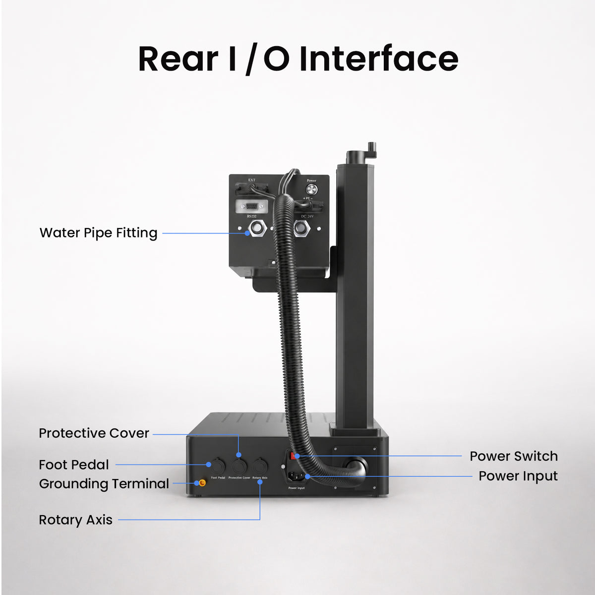 Monport 6W/10W UV Pro Galvo Laser Engraver & Marking Machine for 3D Inner Engraving in Glass