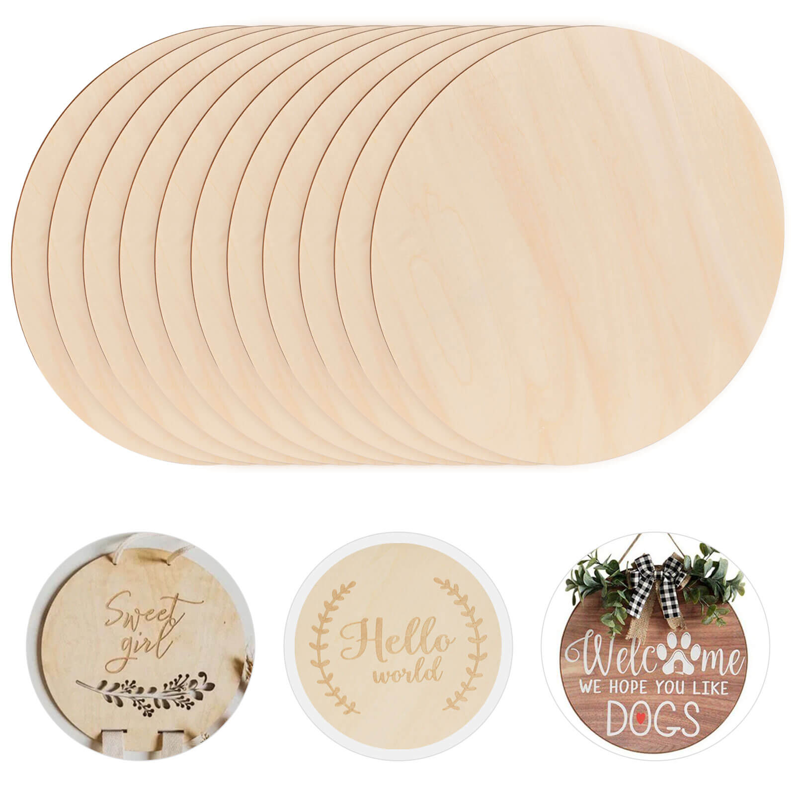Monport Selected Basswood Plywood for Laser Engravers and Cutters DIY Crafting