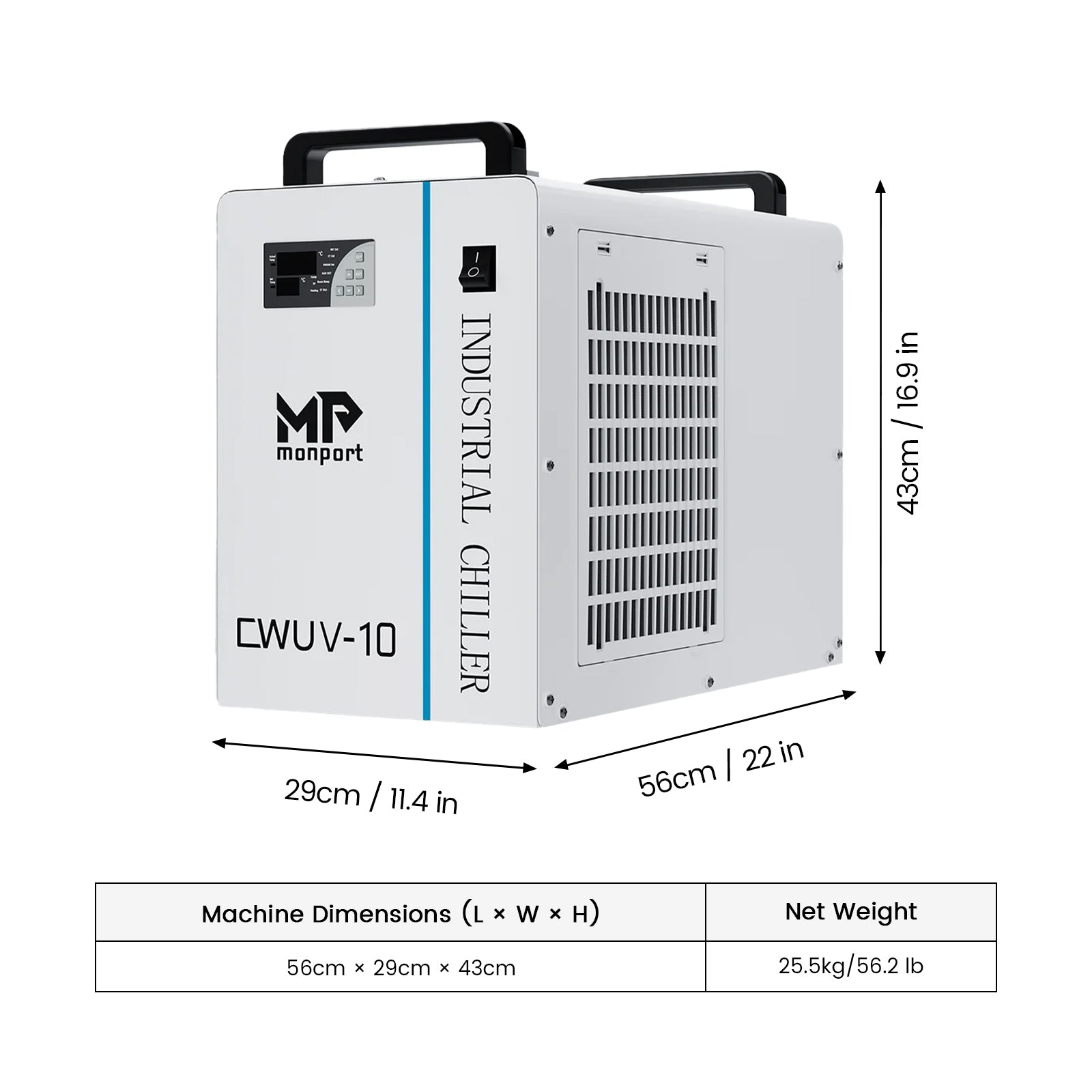 Monport 10W UV Galvo Laser Engraver & Marking Machine