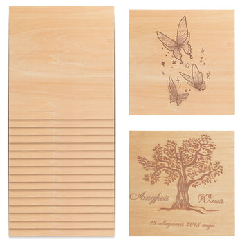 Monport Selected Basswood  Plywood for Laser Engravers and Cutters DIY Crafting