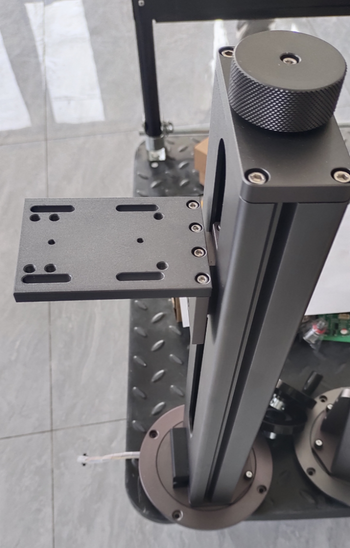 Integrated marking machine vertical arm (including internal screw, hand wheel)
