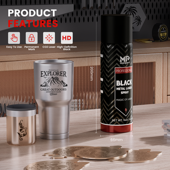 Black Laser Marking Spray - USA