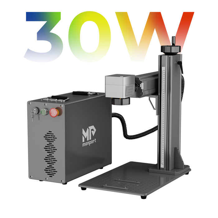 Monport GPro 30W Split MOPA Fiber Laser Engraver & Marking Machine With Manual Focus