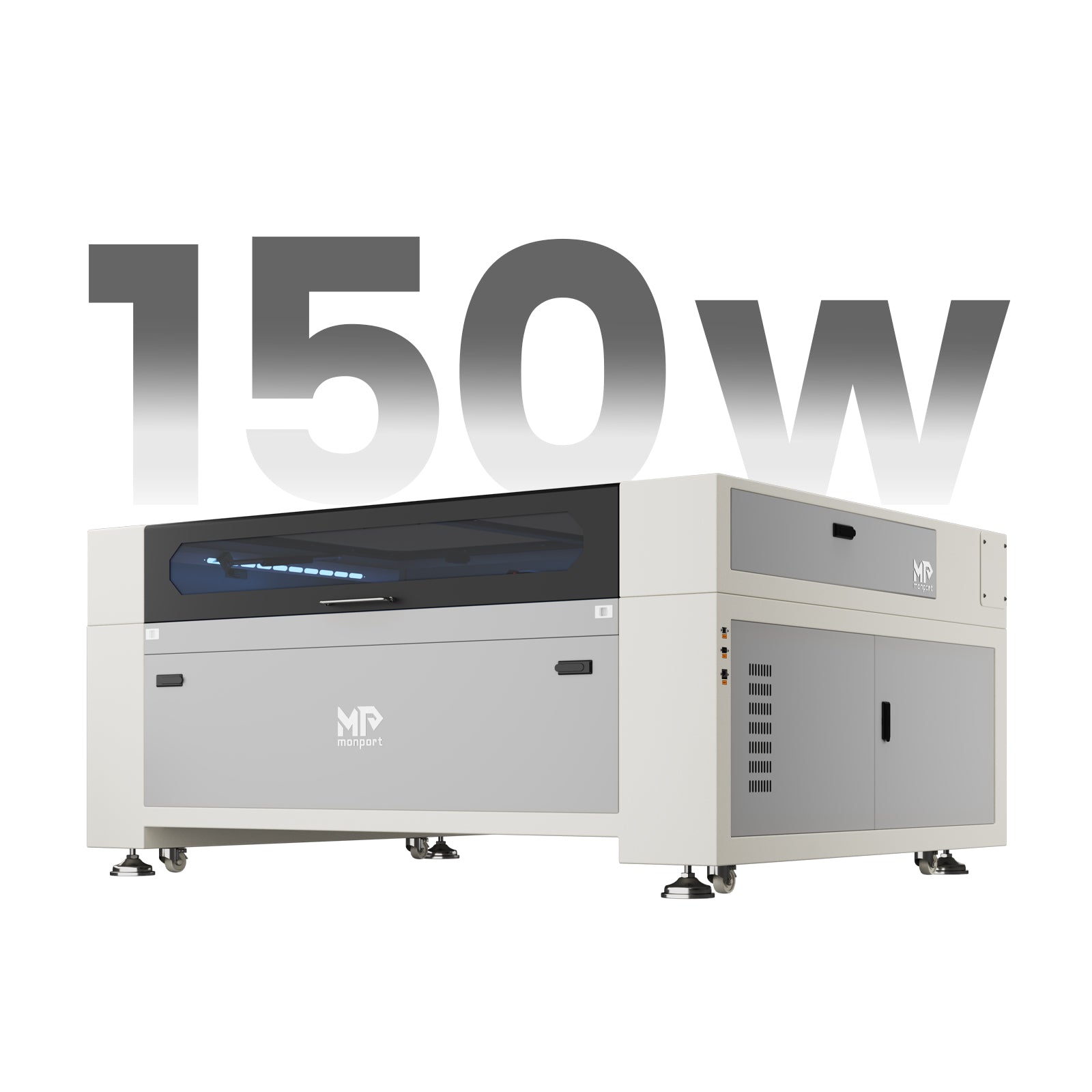 Monport Effi16S Upgraded 150W CO2 Laser Engraver & Cutter with Autofocus and Built-in Water Chiller