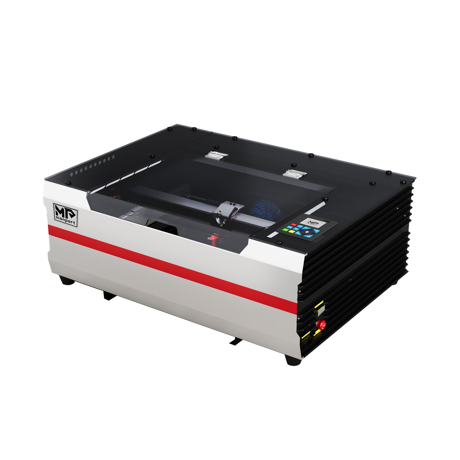 Monport Reno45 Pro 45W Desktop CO2 Laser Engraver & Cutter (16" X 12") with Semi-Autofocus