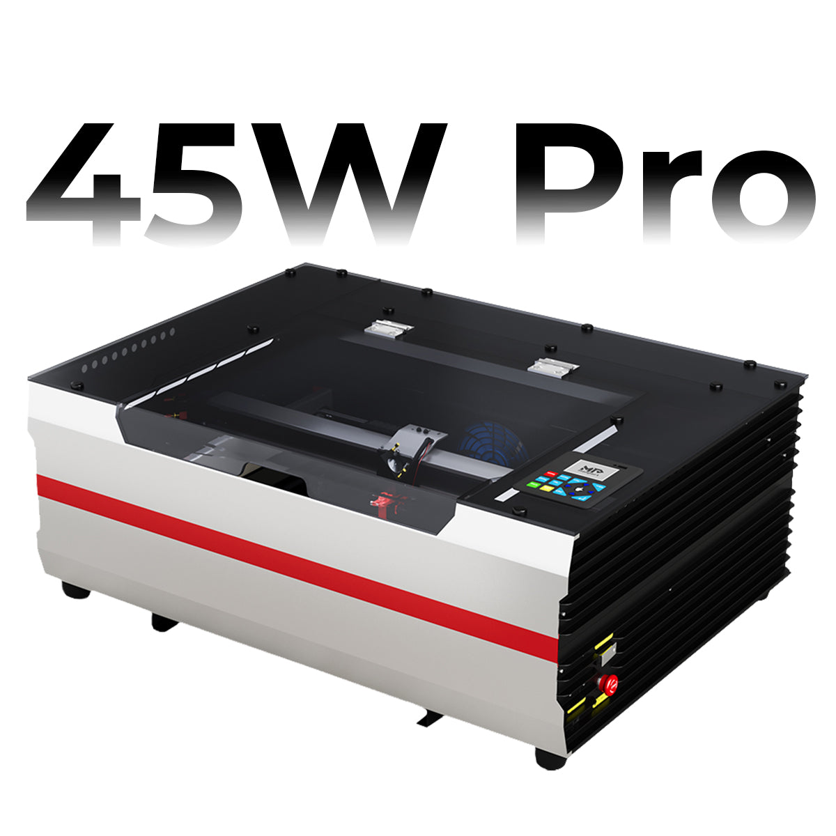 Monport Reno45 Pro 45W Desktop CO2 Laser Engraver & Cutter (16" X 12") with Semi-Autofocus