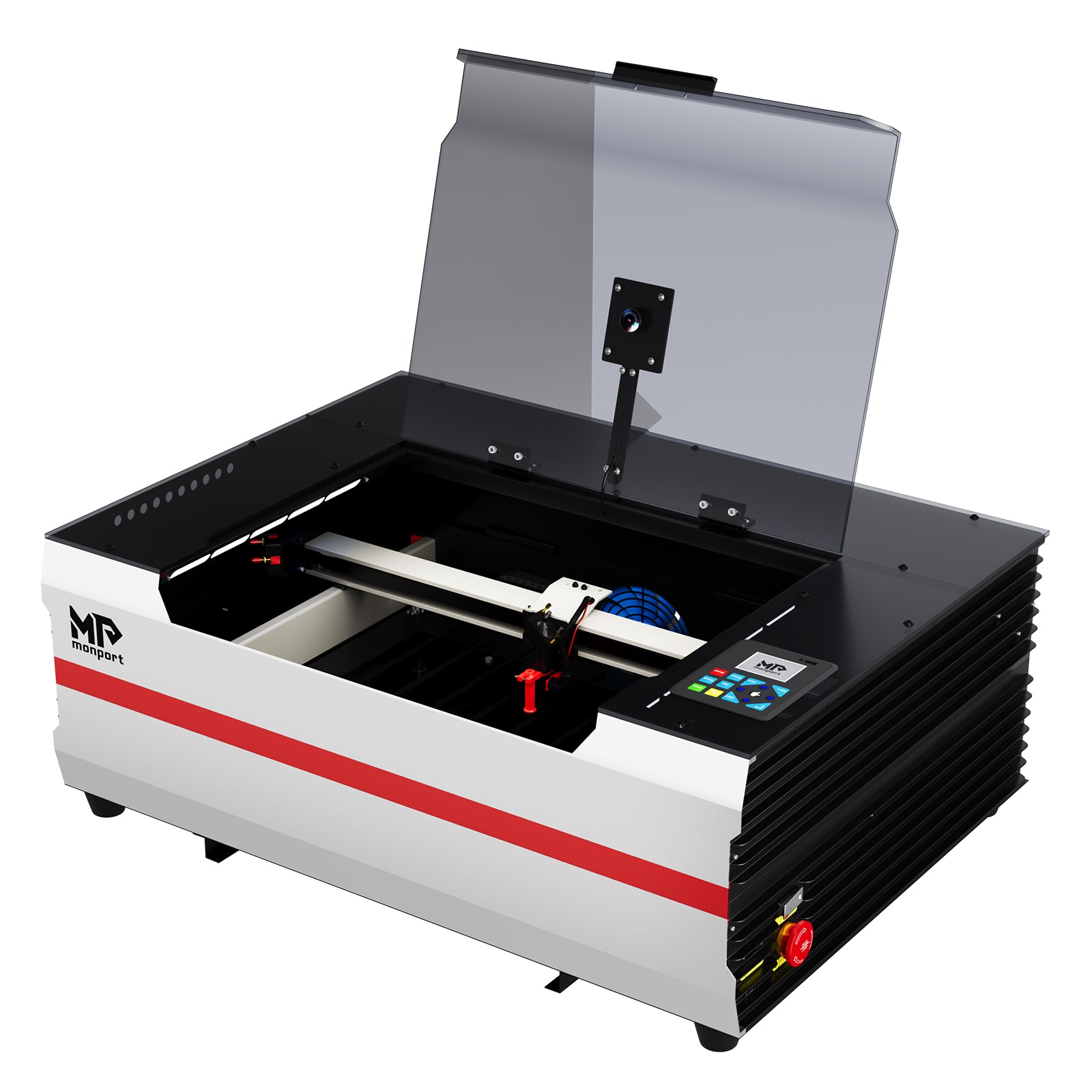 Monport Reno45 Pro Vision 45W Desktop CO2 Laser Engraver & Cutter (16