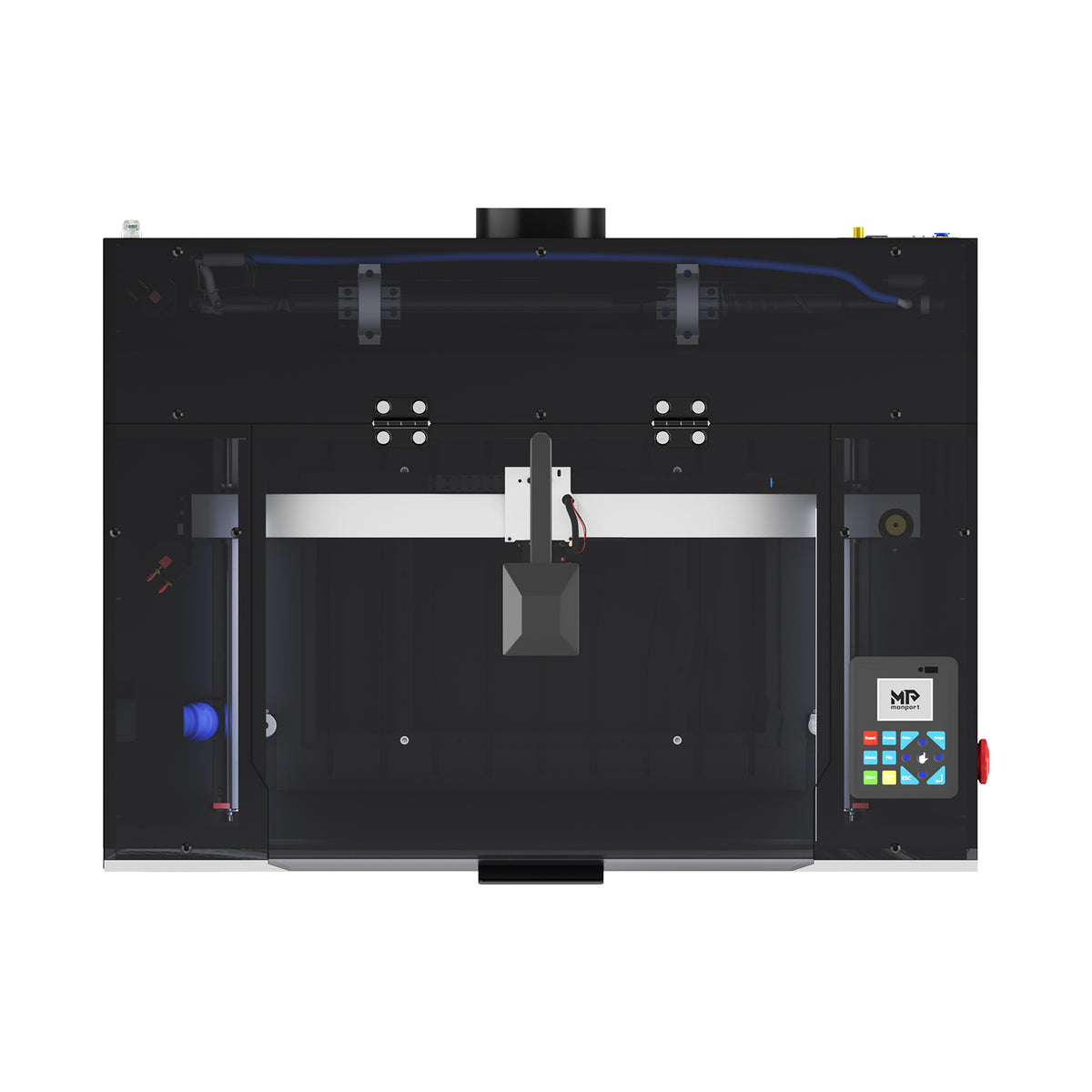 Brand New Monport Reno 45W Desktop CO2 Laser Engraver (16"×12") | Built-In Water Cooling, Magnetic Assisted Focus