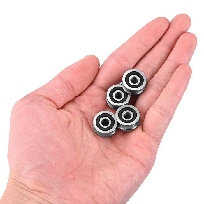 Monport Track Guide Ball Bearing 4 Pcs for 40W-150W CO2 Laser Engraver（5mmx17mmx8mm）