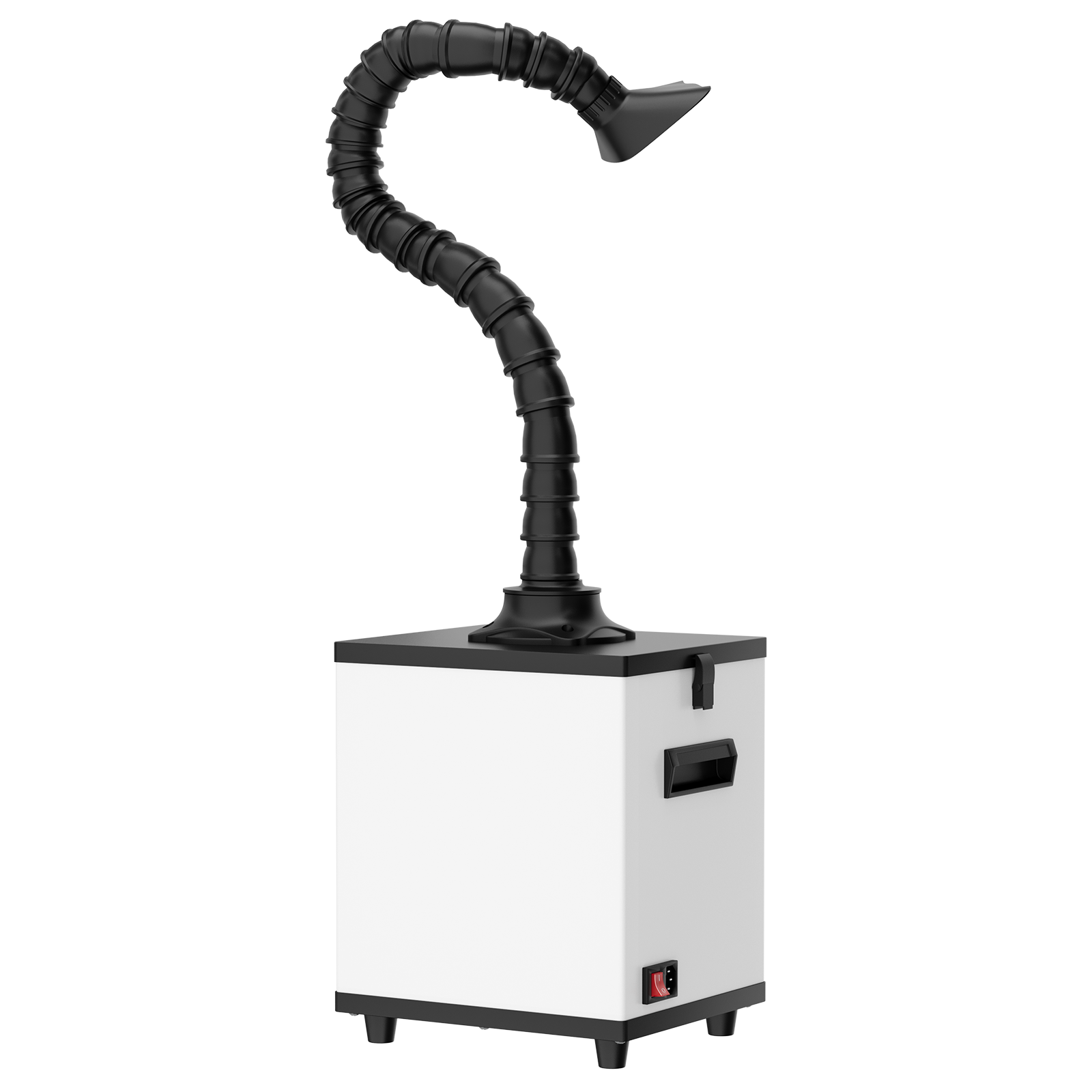 Monport 200W Laser Fume Extractor with 4-Layer Filter for CO2 & Fiber Laser Engraver