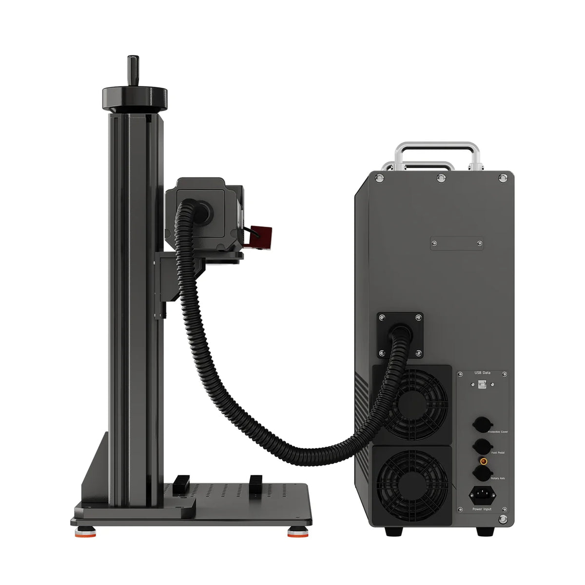 Monport GPro Vision Split MOPA Fiber Laser Engraver with Color Marking & Auto Focus