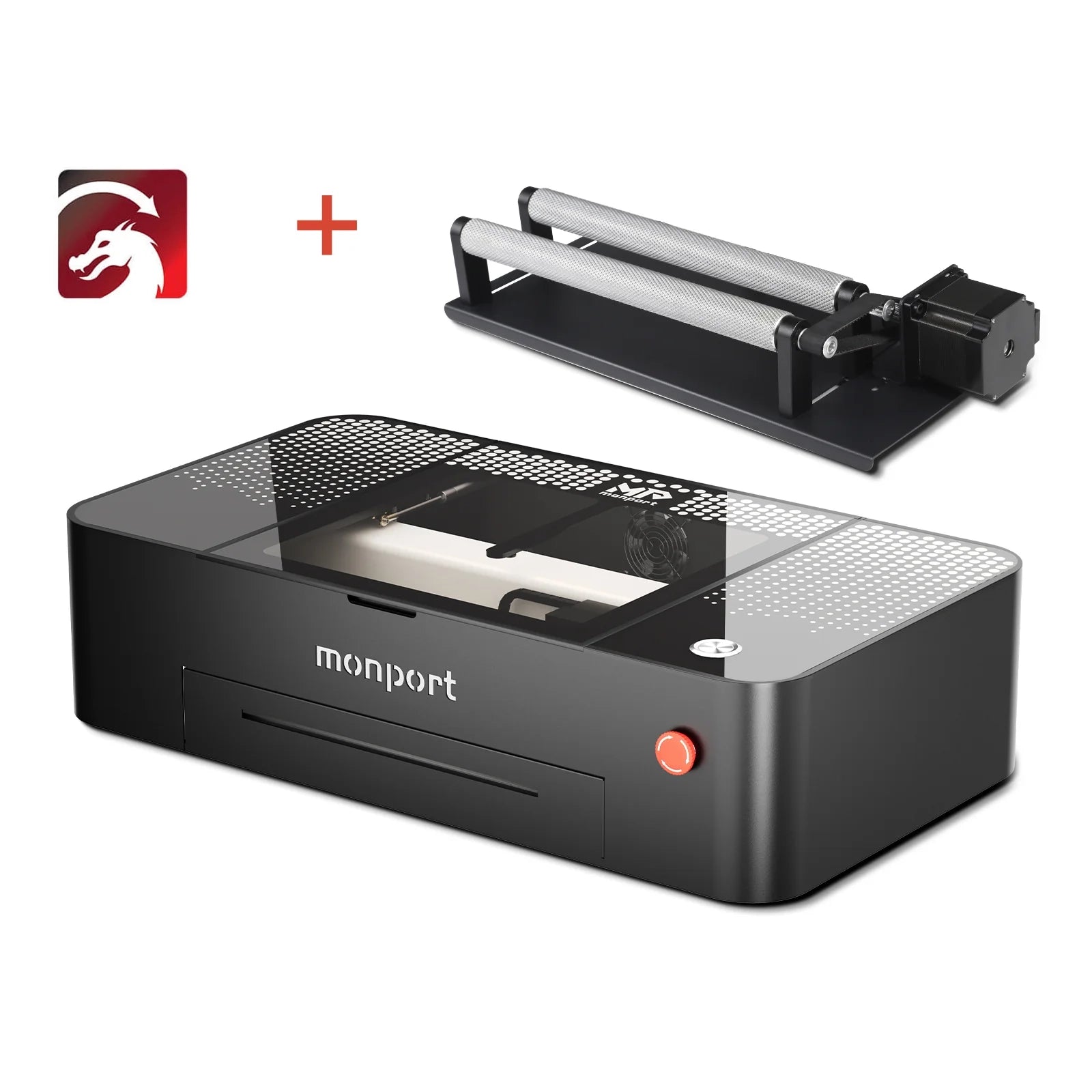 MONPORT ONYX 55W Desktop CO2 Laser Engraver with Autofocus