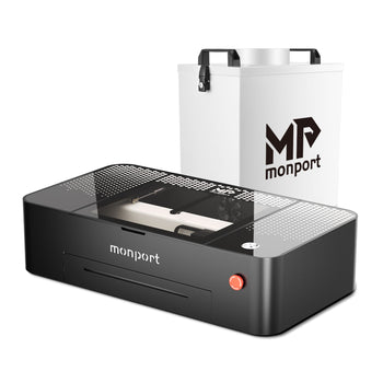 MONPORT ONYX 55W Desktop CO2 Laser Engraver with Autofocus