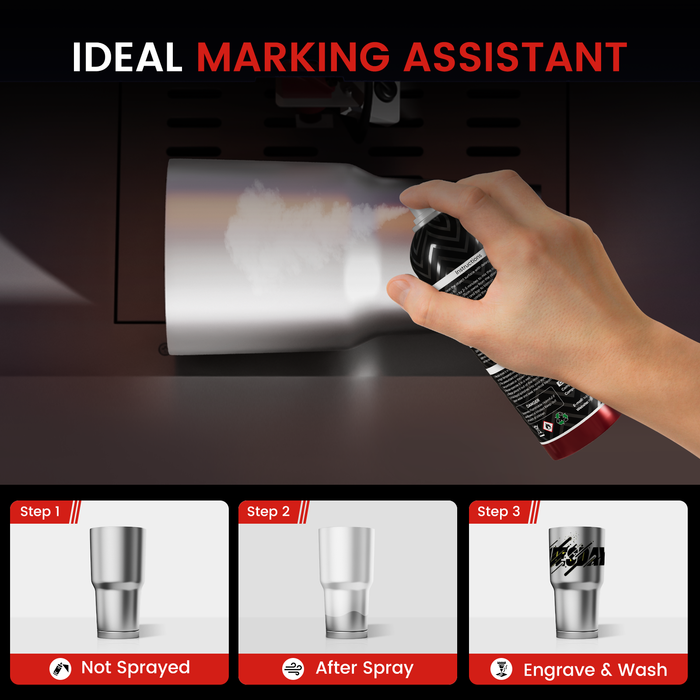 Black Laser Marking Spray - USA