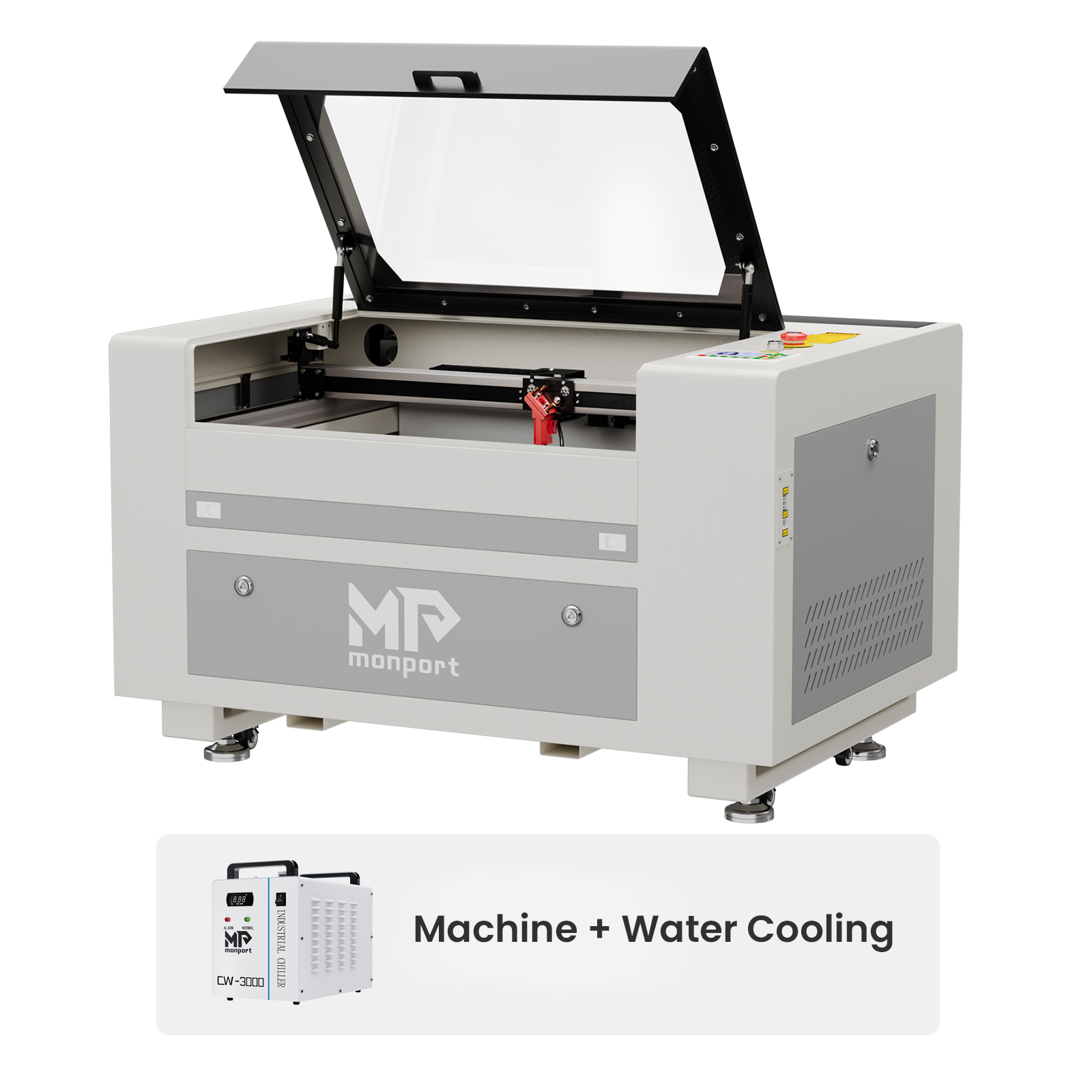 Monport 60W CO2 Laser Engraver & Cutter (24