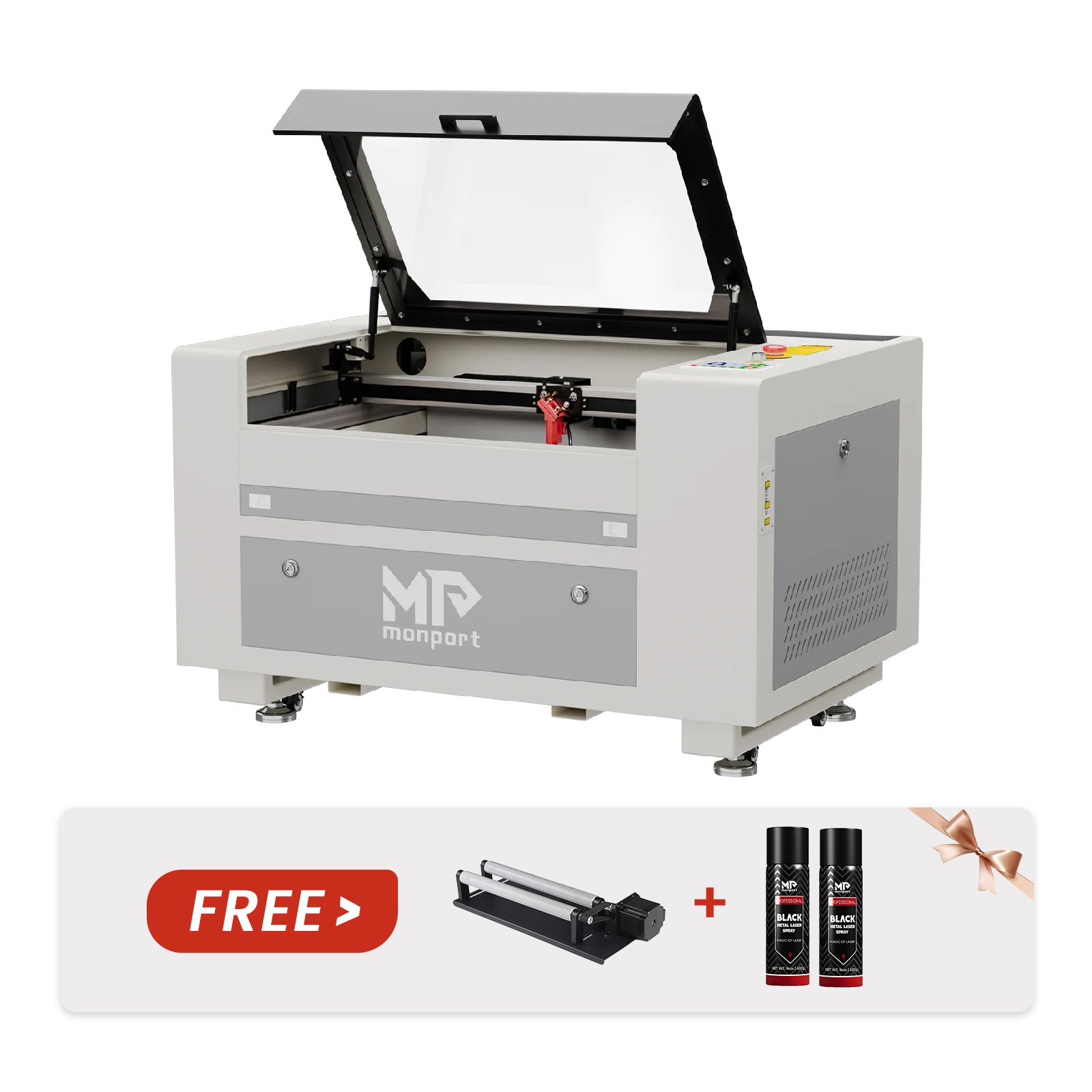 Monport 60W CO2 Laser Engraver & Cutter (24