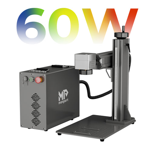 Monport GPro 60W Split MOPA Fiber Laser Engraver & Marking Machine With Manual Focus