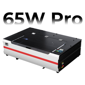 Monport Reno65 Pro 65W Desktop CO2 Laser Engraver & Cutter (24" X 16") with DSP Controller and Semi-Autofocus