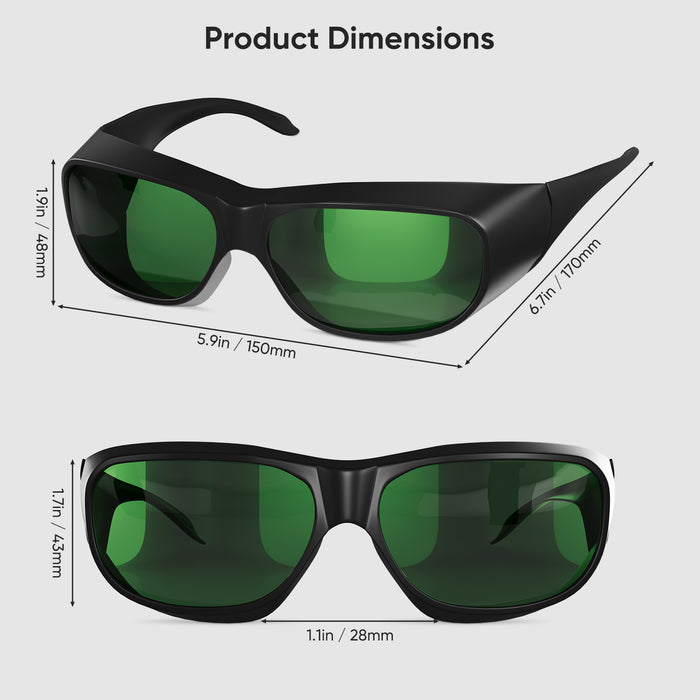 Co2 Laser Engravers Protective Glasses-10640nm-OD5