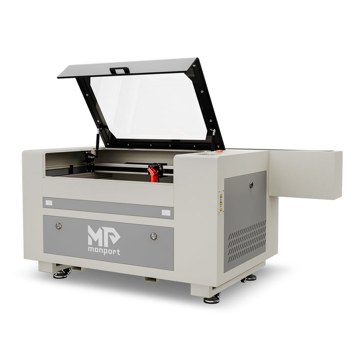 Monport 80W CO2 Laser Engraver & Cutter (24" x 16") with Autofocus