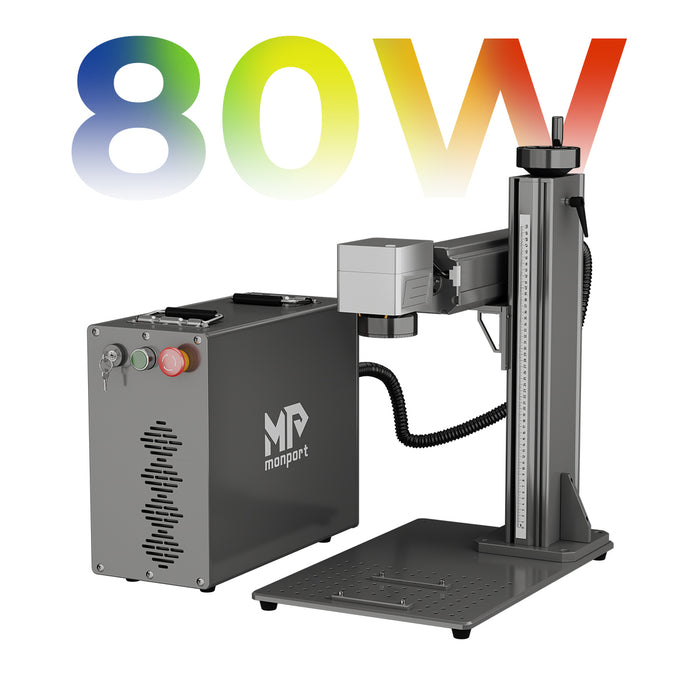 Monport GPro 80W Split MOPA Fiber Laser Engraver & Marking Machine With Manual Focus