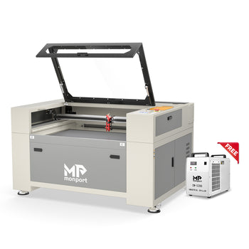 Monport 90W CO2 Laser Engraver & Cutter (36" x 24") with FDA Approved