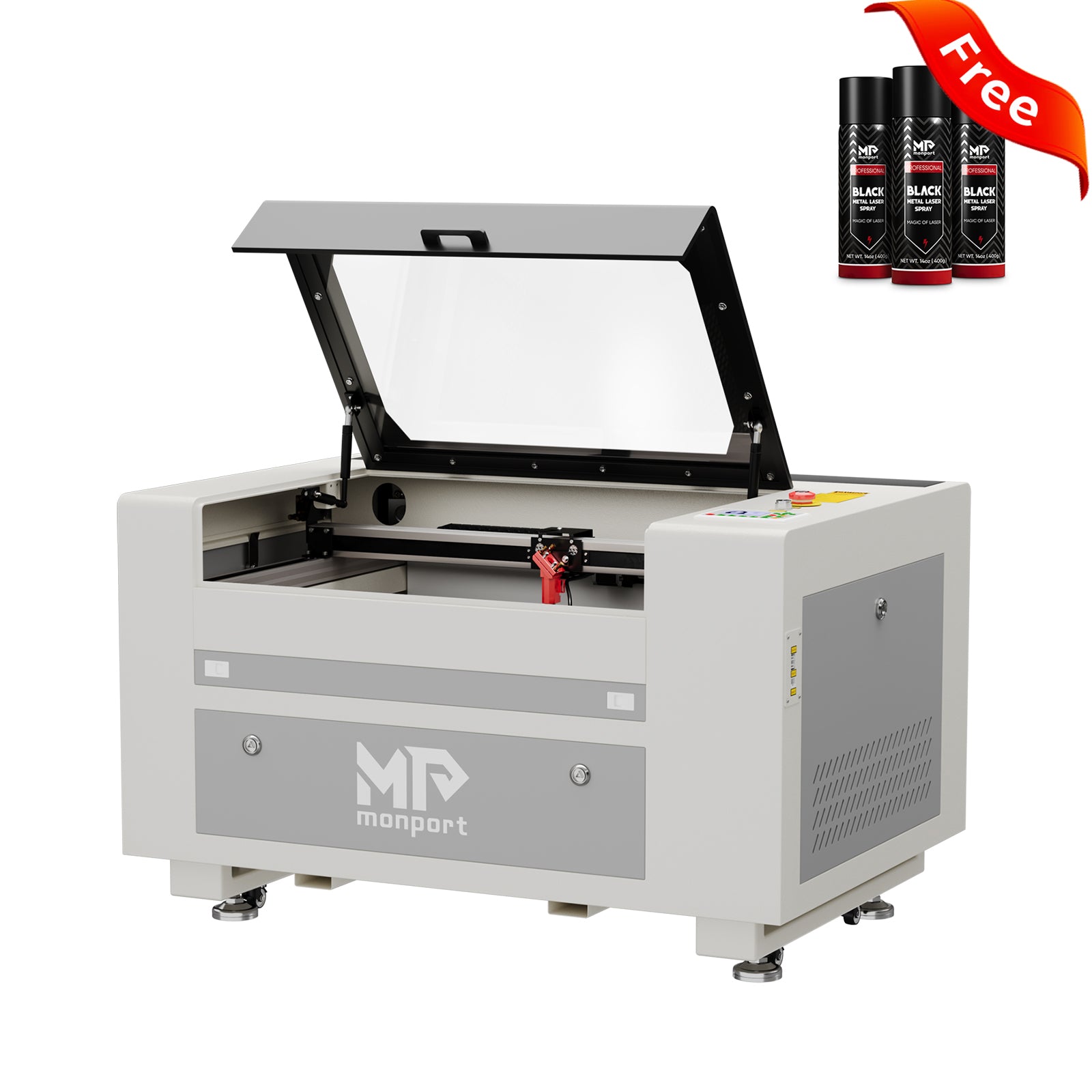 Monport 60W CO2 Laser Engraver & Cutter (24