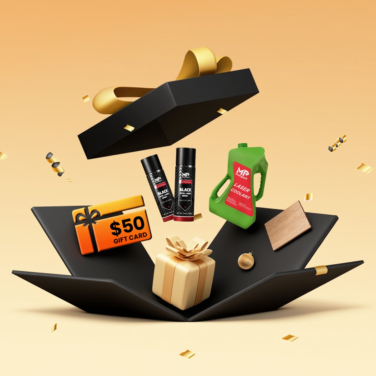 Christmas Sale : Free Gift Package for CO2 Laser Engraver(Free Gift – Not for Sale. No separate shipment)