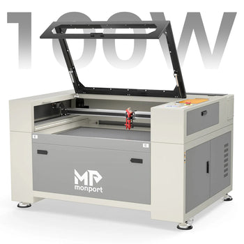 Monport 100W CO2 Laser Engraver & Cutter (40" x 24") with FDA Approved