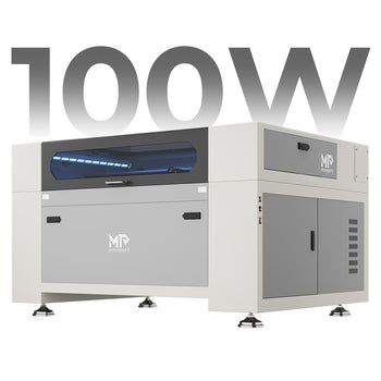 Monport Effi10S Upgraded 100W CO2 Laser Engraver & Cutter with Autofocus and Built-in Water Chiller