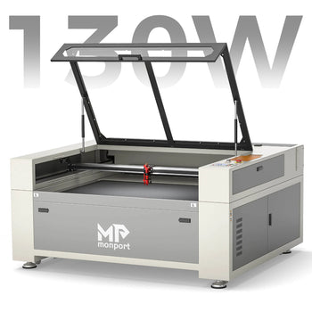 Monport 130W CO2 Laser Engraver & Cutter (55" x 35") with FDA Approved