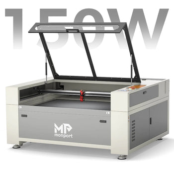 Monport 150W CO2 Laser Engraver & Cutter (64" x 40") with FDA Approved