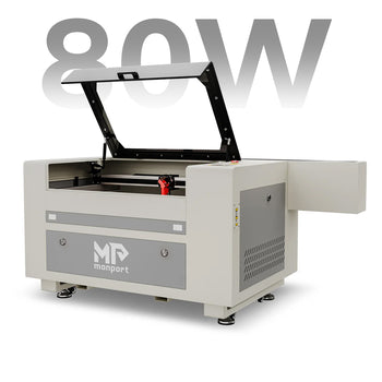 Monport 80W CO2 Laser Engraver & Cutter (24" x 16") with Autofocus